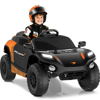 QUIKRA Licensed McLaren 24V Powered Ride on Car Toy with Remote Control&Bluetooth
