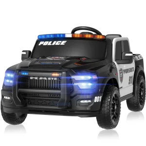 12V Kids Ride On Electric Truck, Pickup Truck with Dual 200W Motors, 2-Seater Extra Wide Seat, Remote Control, Bluetooth MP3, LED Lights, Battery Powered Ride On Car Toy Vehicle for Ages 3-8